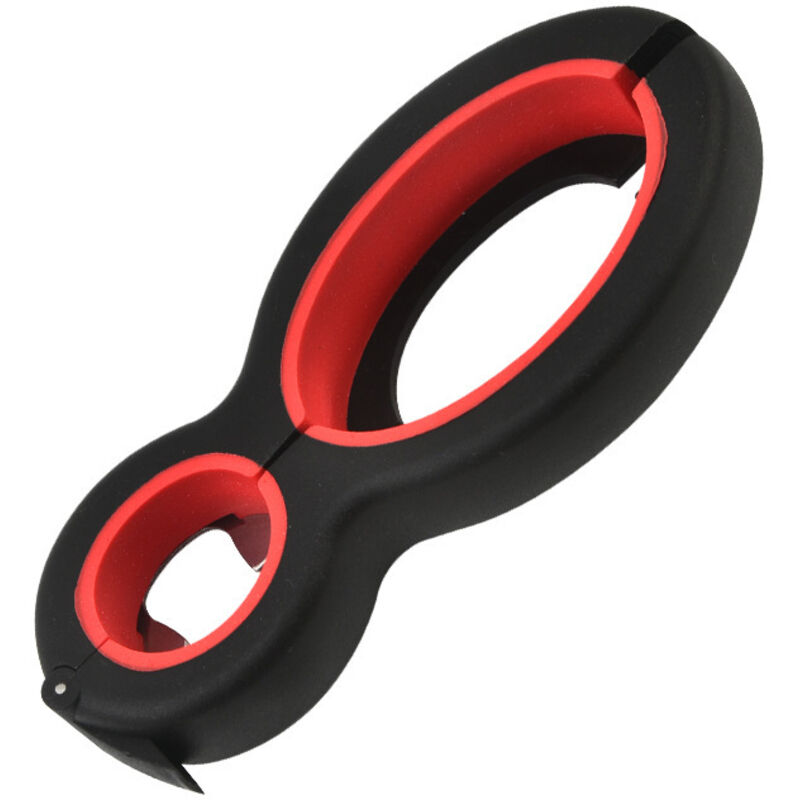 Shining House - Flaschenöffner, Glasöffner, 6-in-1-Multiflaschenöffner und Glasöffner – Küchenwerkzeuge für Kinder, ältere Menschen und schwache Hände