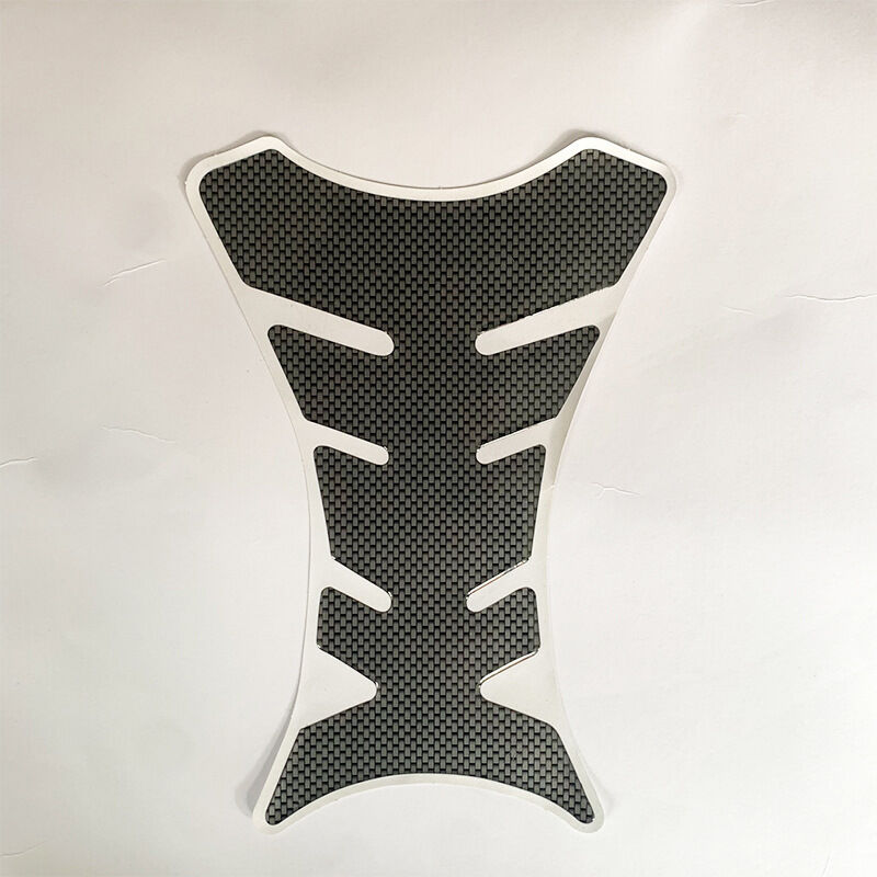 Shining House - Kraftstofftank-Pad, T10 Universal-Carbonfaser-Motorrad-Heizöl-Benzin-Pad-Schutzaufkleber, Tank-Traktionspads