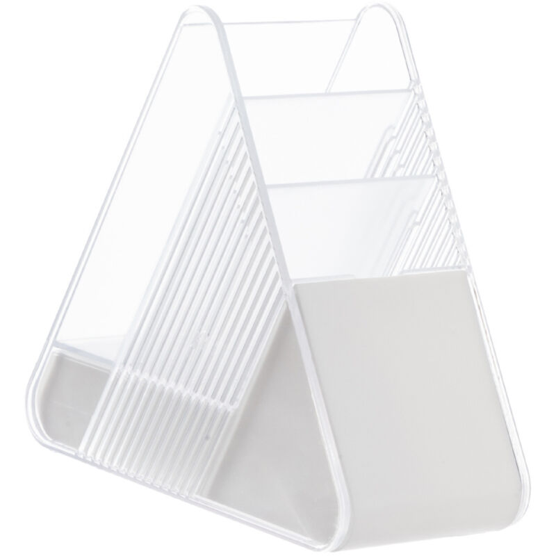 Shining House - Multifunktionale Bleistifttopf-Aufbewahrung – Stiftehalter, Schreibtisch-Aufbewahrung, 4 Fächer, Schreibtisch-Organizer, bietet Platz