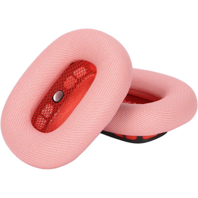 Ohrpolster, 2 Stück, Ersatz-Ohrpolster, weiches Protein-Leder, Memory-Schaum, Ersatzkissen für Airpod-Kopfhörer (Pink) - Shining House