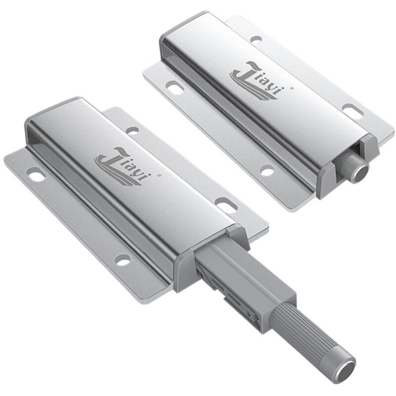 Shining House - Push-to-Open-Magnet-Schranktür Jiayi 2 Stück Aluminium-Magnetriegel-Türschließer Push-Open-Dämpfer für Schrankschubladen-Schließsystem
