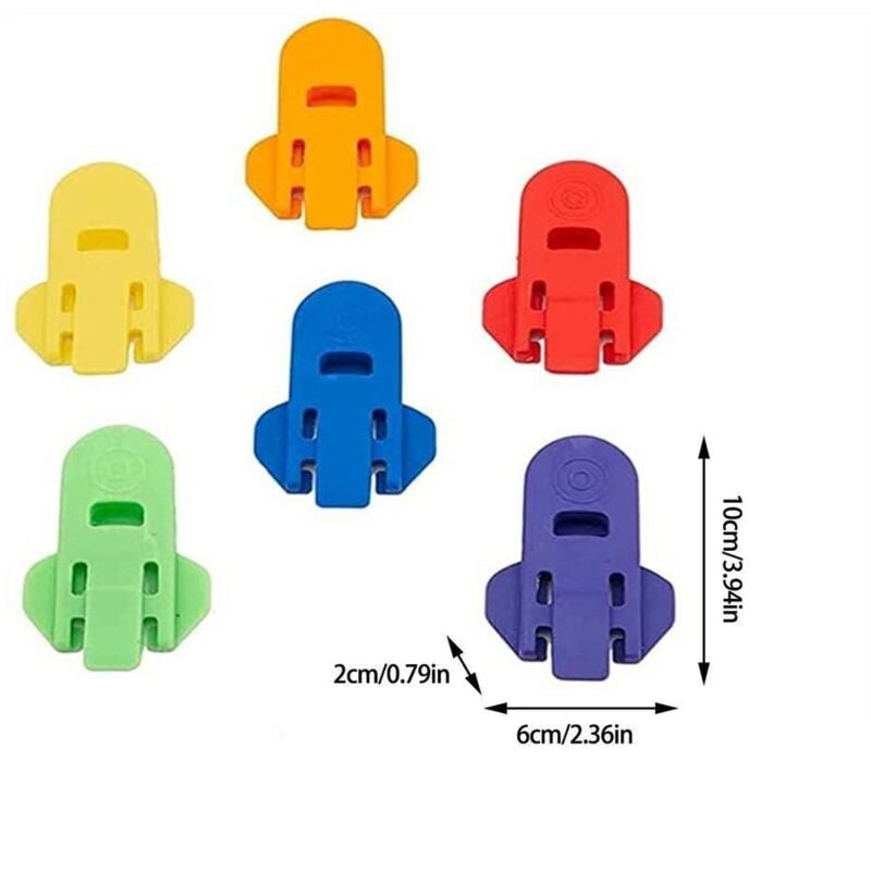 Shining House - Set mit 6 farbenfrohen und einfach zu bedienenden manuellen Dosenöffnern, Getränkedosendeckel – für Limonade, Bier, Cola,