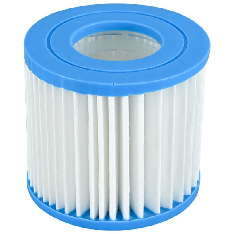 Shining House - Spa-Filter Typ d, 4-teilige Schwimmbad-Filterkartusche, ersetzt Bestway vii und Intex d, Filterkartusche für Sommerwellen