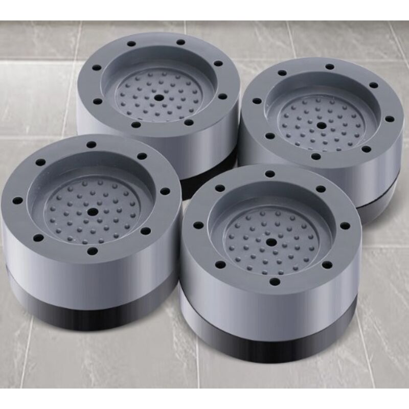 SHINING HOUSE Stück Anti-Vibrations-Waschmaschinen-Fußpolster, Anti-Vibrations-Pads, Waschmaschinen-Stoßdämpfer, Waschmaschinen-Fußpolster für