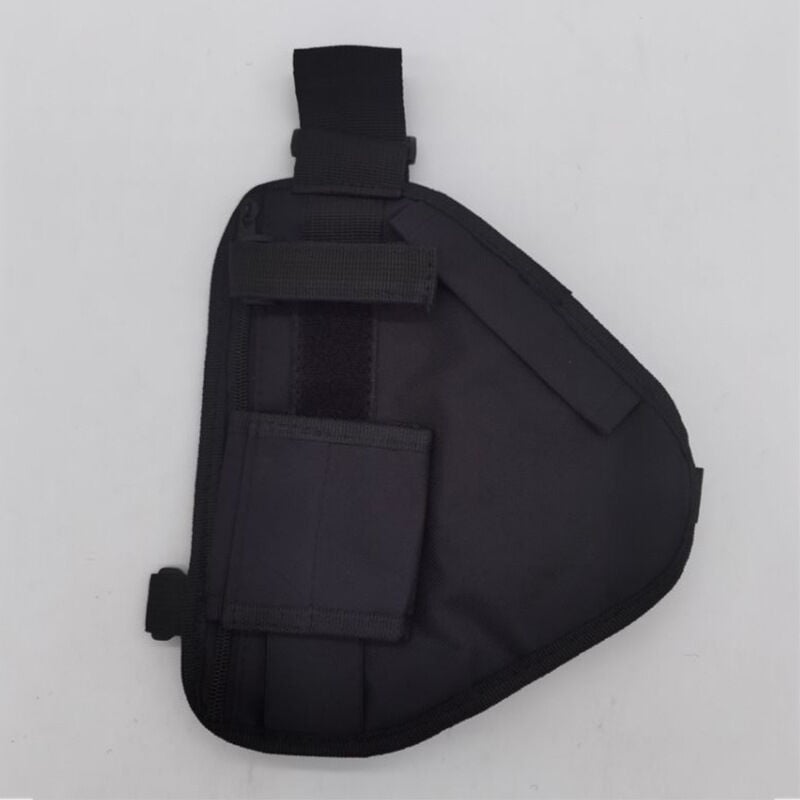 Shining House - Walkie-Talkie-Tasche, wasserdichte Tasche aus Oxford-Stoff mit verstellbaren Trägern, robuster Radiohalter, tragbare Weste, Truhe,