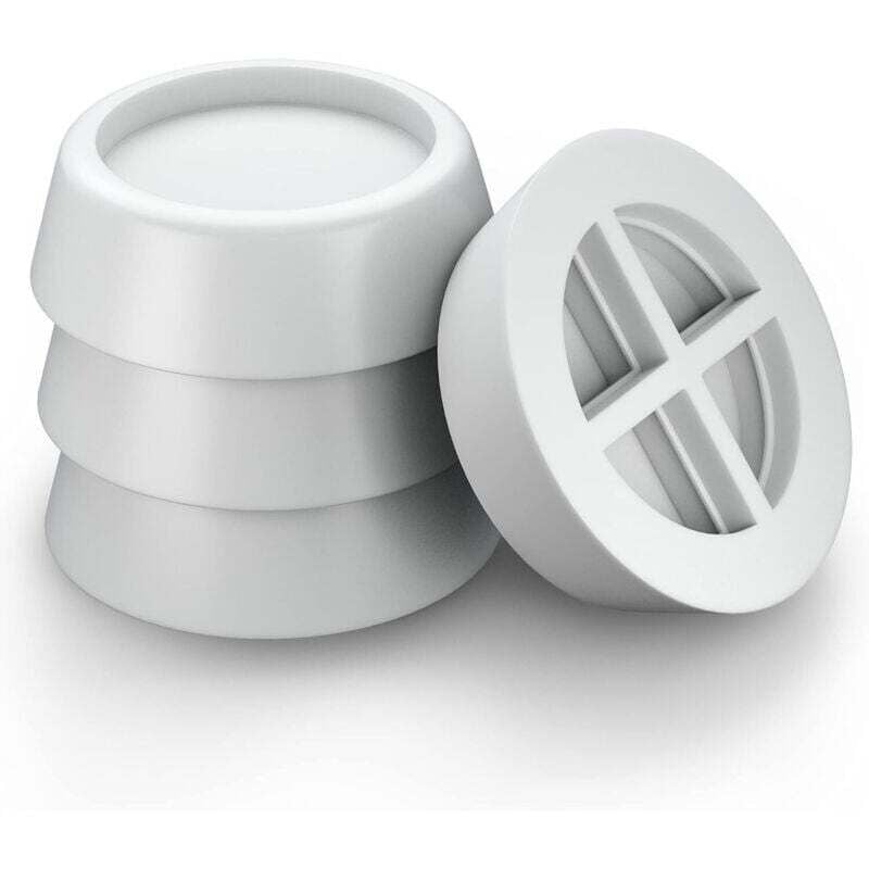 Shining House - Waschmaschinenfuß, Anti-Vibrations-Pads, Geräusch-Anti-Vibrations-Füße für Waschmaschinen und Waschtrockner,