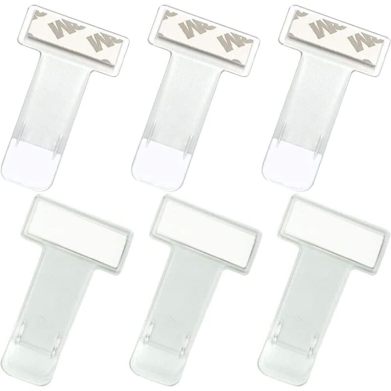 Shining House - Windschutzscheiben-Ticket-Clip, Parkticket-Clip, Parkkartenhalter, Kunststoff-Parkticket-Clip, selbstklebender Ticket-Clip, für
