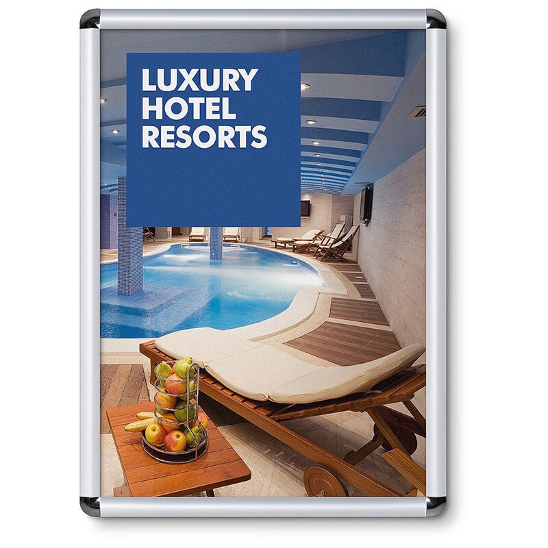 Showdown Displays Klapprahmen 25 mm - Rondo - DIN A2