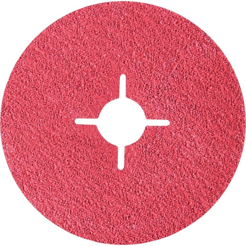 Sia Fiberscheibe Keramik 4560 Siabite 115mm K60 - Hochleistungs Keramik Schleifscheibe mit stabiler Unterlage, für Metall