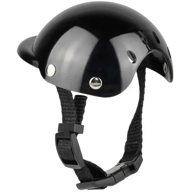 Sicherer und zuverlässiger Motorradhelm für Haustiere, Hunde- und Katzenzubehör, Dekoration, Haustierspielzeug, Hüte und Kopfbedeckungen