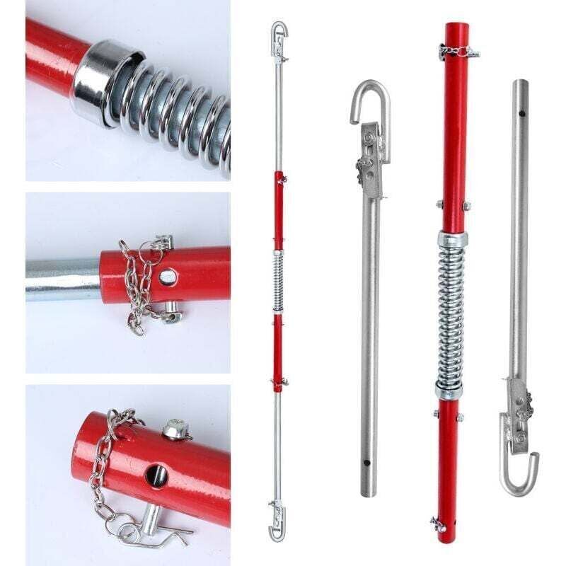 Sicherheits-Anhängerkupplung, XU, für Kraftfahrzeuge mit 3 Federklemmen, 1,8 m, 2000 kg, hochwertiges Produkt, langlebig und zuverlässig, ausgewählte