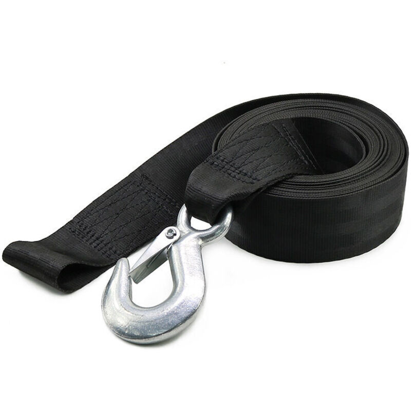 Sicherheits-Hochleistungs-Bootswindengurt aus Polyester, 6 m Ersatz-Bootswindengurt mit Haken, Anhänger für Boote