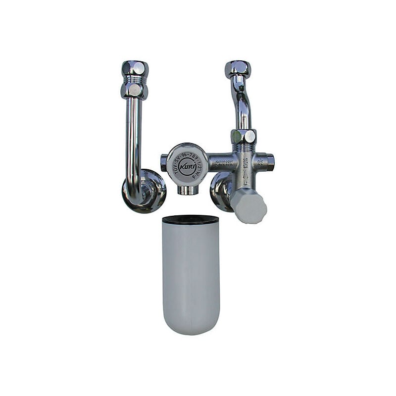 KWC - Sicherheitsgruppe KV30 - 1/2', 6 bar, ohne Druckminderer für Warmwasserspeicher