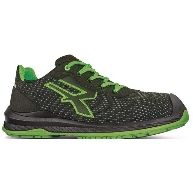 Sicherheitsschuhe niedrig ISLAND UK ESD S3 CI SRC - Schwarz/Grün 41