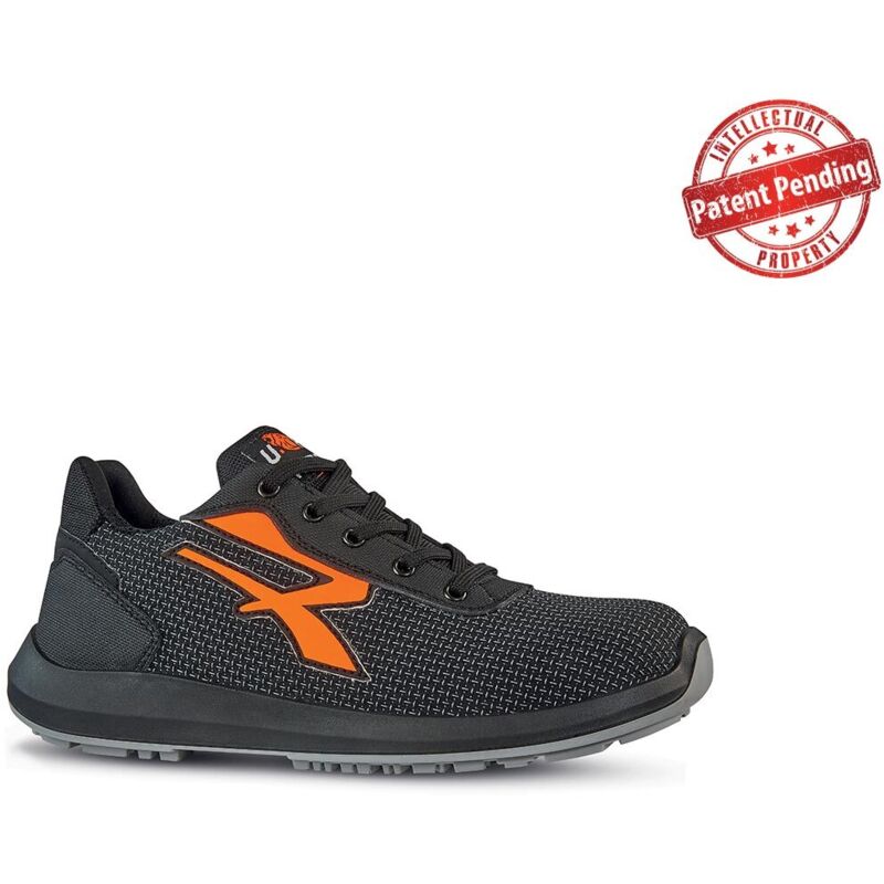 Sicherheitsschuhe niedrige TAURUS ESD S3 CI SRC - Schwarz/Orange 43