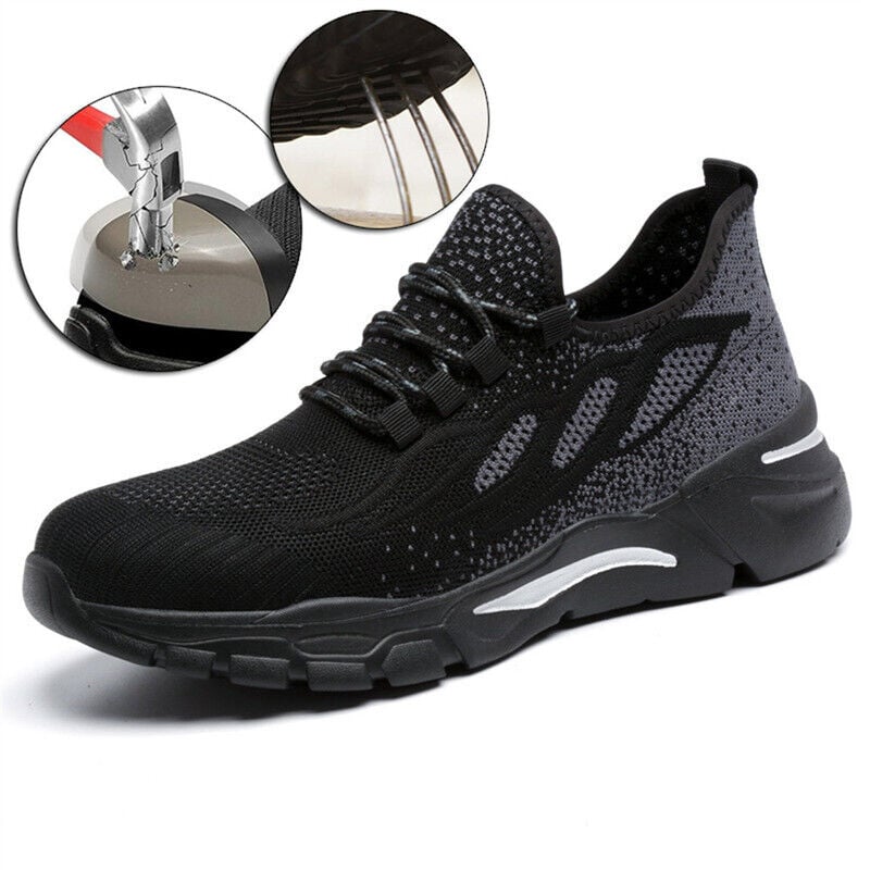 Sicherheitsschuhe Herren Damen Leichte Arbeitsschuhe Sportschuhe Arbeitsschuhe EU 43
