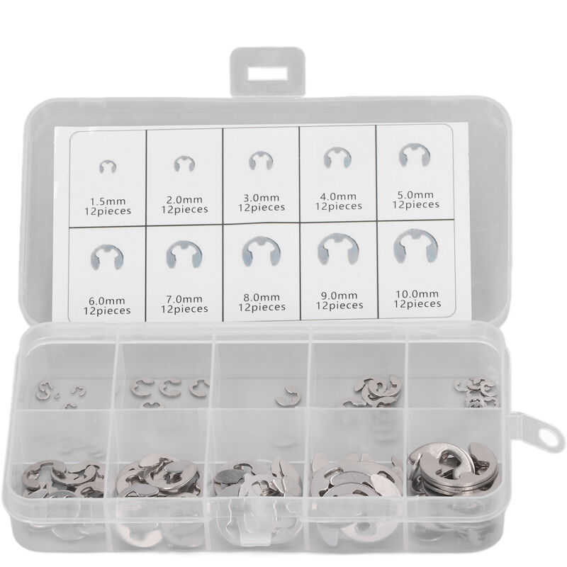 Sicherungsring, guter Last-E-Sicherungsring, 10 Stück, Lagerbefestigung