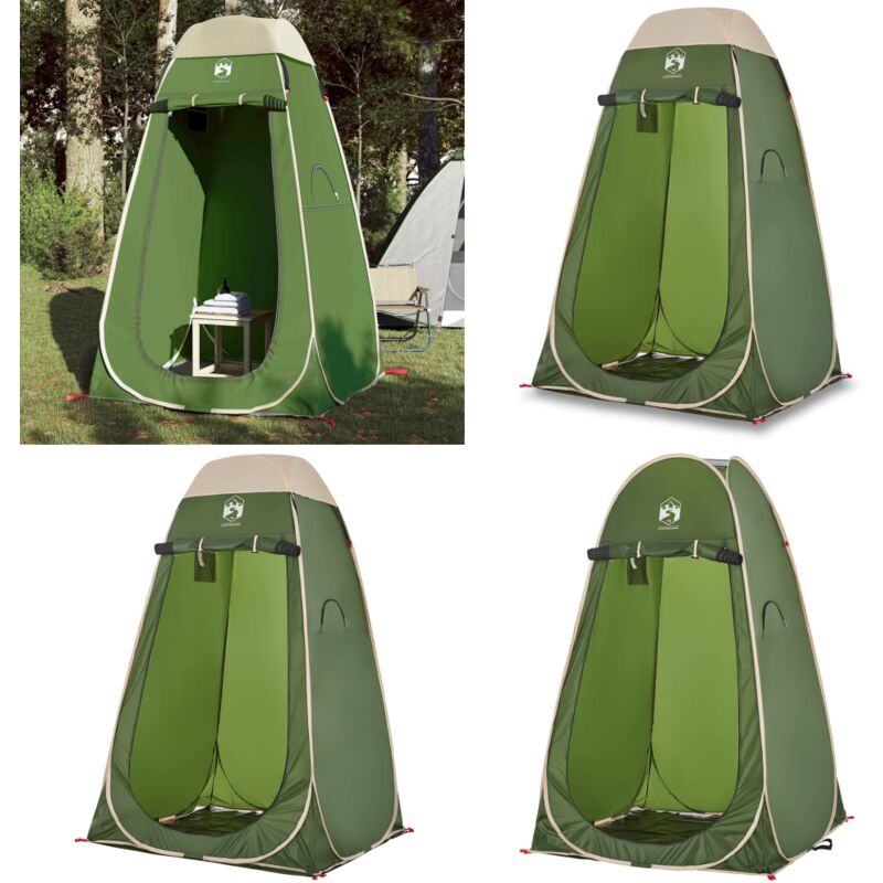 Vidaxl - Sichtschutzzelt Grün Pop-Up Wasserdicht - Campingzelt - Umkleidekabine - Sichtschutzzelt - Pop-Up-Zelt - Gartenzelte - Home & Living
