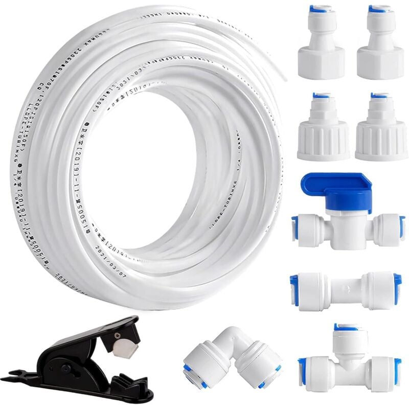 Side by Side Universal-Kühlschrank-Anschlussset 1/4' 20m