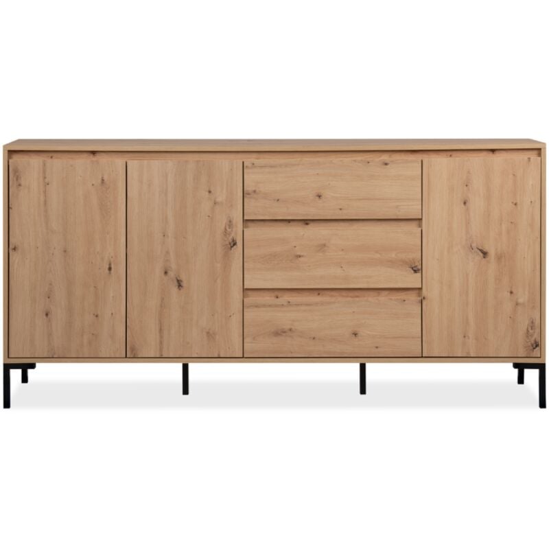 Buffet aus Holz mit Schränken und Schubladen NAVI