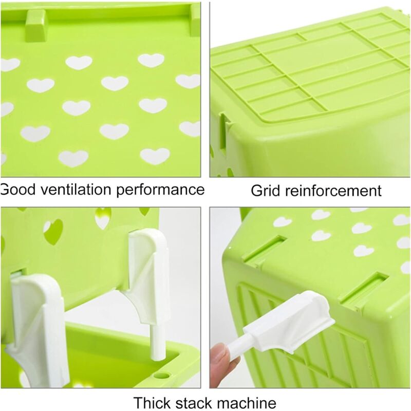 Siebkorb Ablaufkorb Stapelbarer Korb Hohlkorb Obst Gemüsehalter Küche Convenience Home Küche Organizer und Vorratsbehälter Siebe und Bouillons