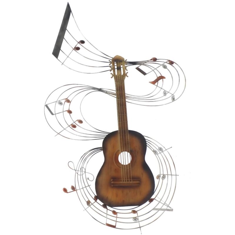 Signes Grimalt - Modernes Klavier-Wandornament aus Metall für Innen- und Außendekoration, zeitgenössischer Stil, 99 cm