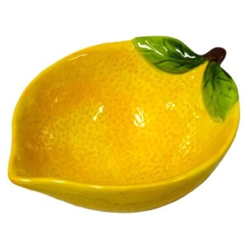 Dekorative Keramikschale im Limonissimo-Design für Küche und Esszimmer – ideal für Obst, Snacks und Deko
