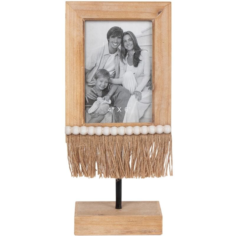 Signes Grimalt - Frame Frame Marcos Rechteckige braune Desktop -Abbildung - 31x14x8cm