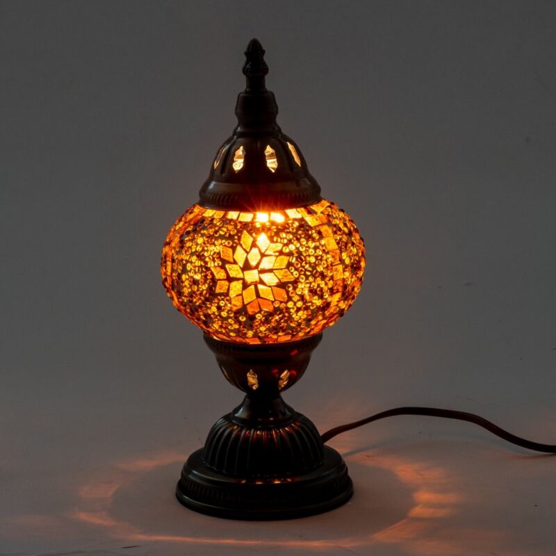 Mosaiklampe im Hindu-Stil für Heimdekoration und einzigartige Geschenke