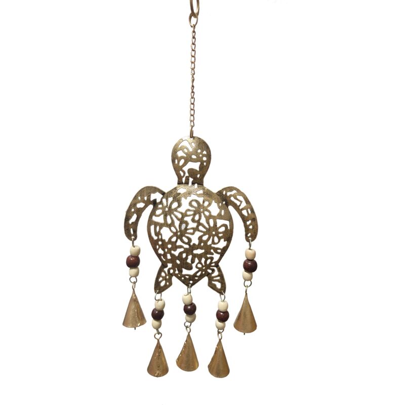 Signes Grimalt Movil Adorno Coast Turtle Metal Silbermetallanhänger - 16x6x1cm