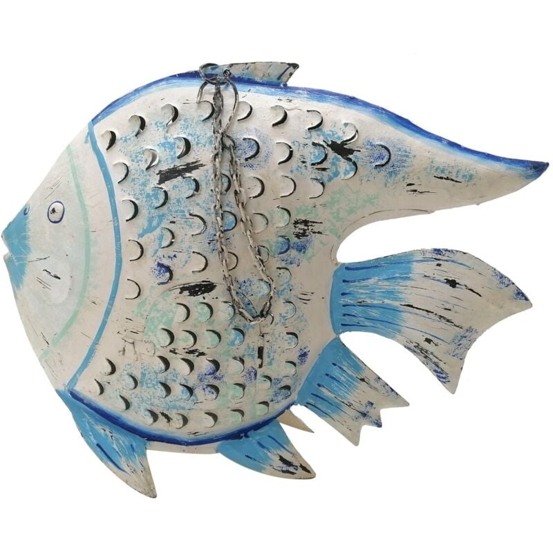 Großer dekorativer Fisch-Kerzenhalter zur Beleuchtung von Räumen, ideal für Geschenke und Heimdekoration