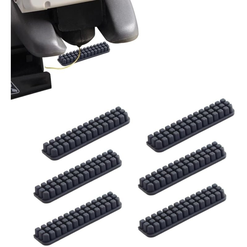 Silikon-Düsenbürste für Bambu Lab A1 3D-Drucker, Düsenreinigungswerkzeug für 3D-Drucker-Hotbed (6 Stück)