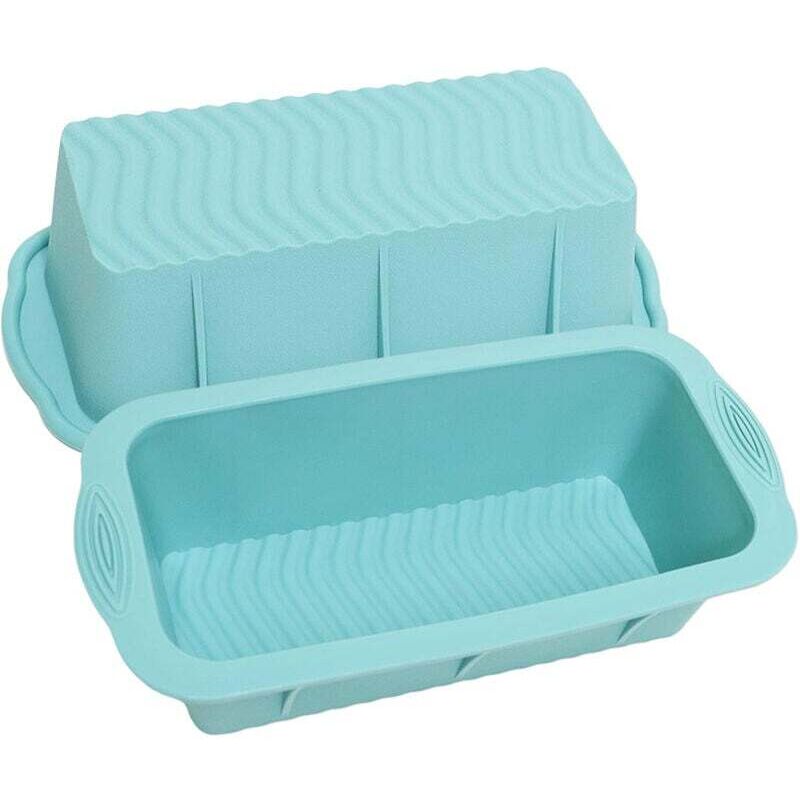 Silikon-Gebäckform (2er-Set) – antihaftbeschichtete Brotform, lebensmittelecht, leicht zu lösen, ofenfest für selbstgebackenes Brot, Kuchen,