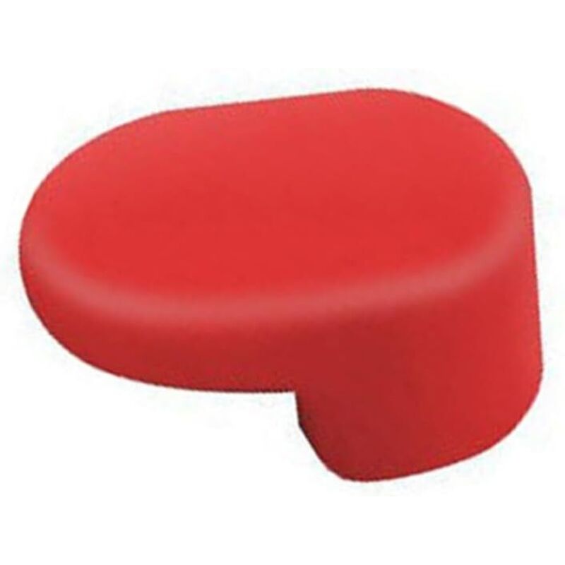 Silikon-Hakenschutz für den hinteren Kotflügel, kompatibel mit Elektroroller, Staubschutz-Hakenschutz (rot)