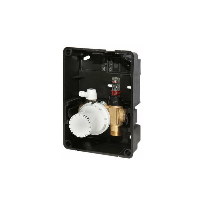 Regelbox rtl-a exclusiv rtl außenliegend, mit Durchflussanzeige Blende weiß F11829 - Simplex