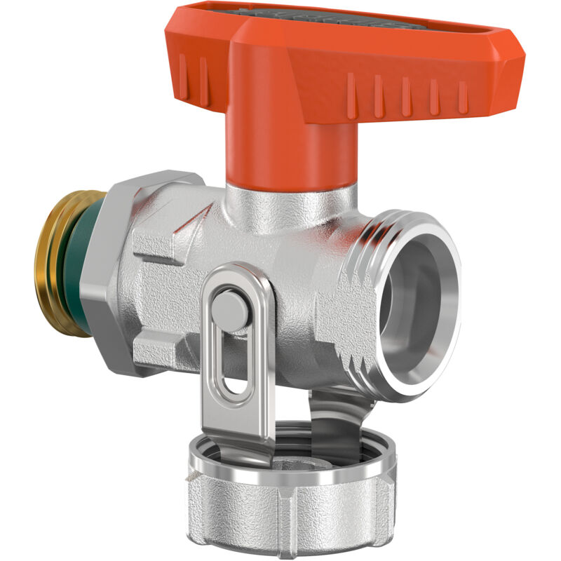 P-pro - Simplex kfe Kugelhahn 1/2'' Flügelgriff für Solar, selbstdichtend, vern. F10647
