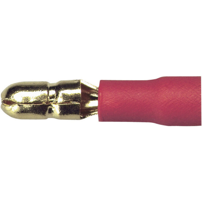 Sinuslive - Car HiFi Rundstecker 10er Set 1.5 mm² 4 mm vergoldet