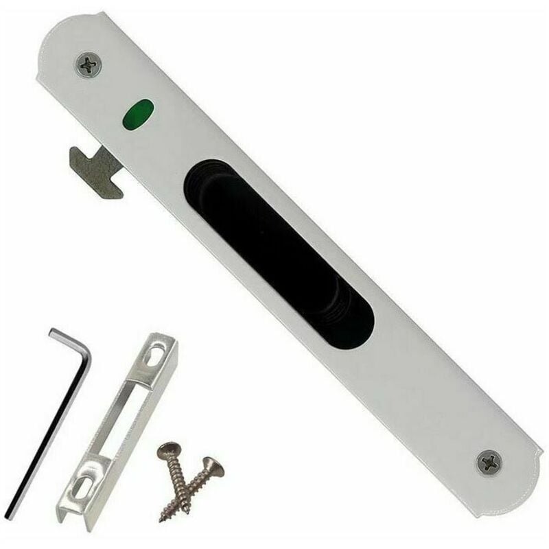 Sliding Door Lock - Household Stainless Steel Sliding Door Window Single Lock Hardware Fittings,Fonepro