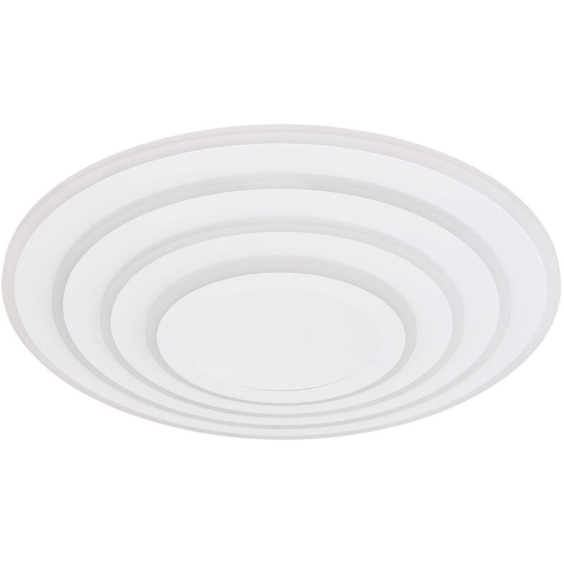 Smart Home Deckenleuchte led cct Deckenleuchte Smart Deckenlampe Schlafzimmer, mit Fernbedienung dimmbar, 1x Smart led 50W 3000-6500 Kelvin, 50 cm