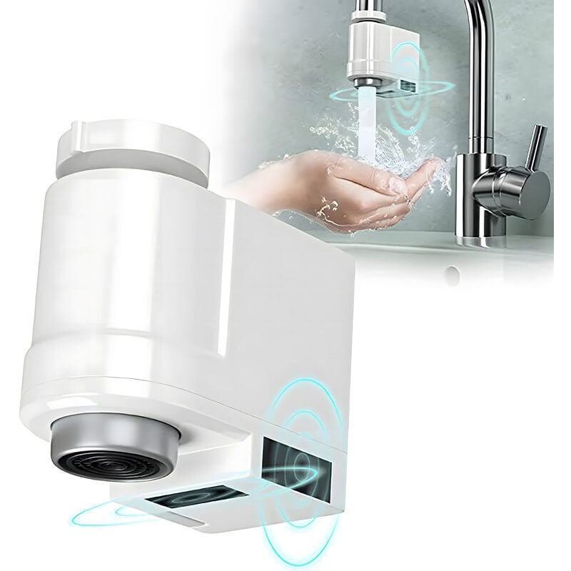 Smart Sensor Wasserhahn Automatische Infrarot Sensor Wassersparende Wasserhahn Anti-überlauf Küche Bad Induktive