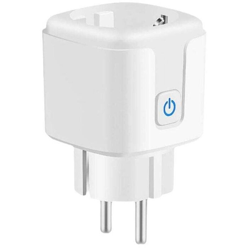 XVX - Smarte WLAN-Steckdose: 16A Smarte WLAN-Steckdose mit Timer und Countdown-Funktion, Smarter Zwischenstecker mit Energieüberwachung, Funktioniert