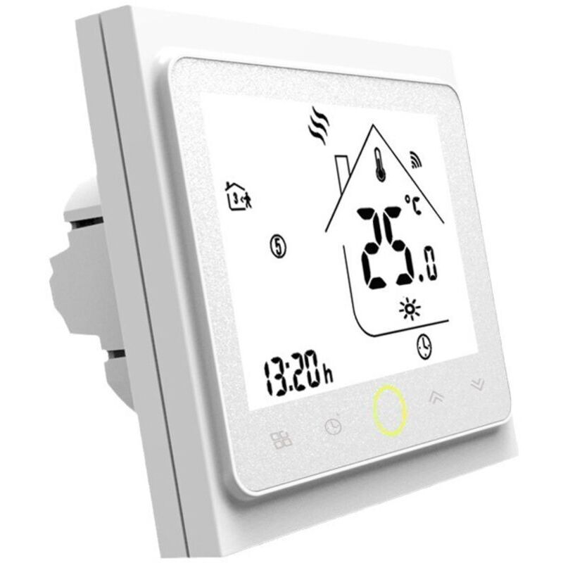 Smarter Fußbodenheizungsschalter, WLAN-Thermostat, Temperaturregler für elektrische Fußbodenheizung, kompatibel mit Amazon Alexa, Google Home und