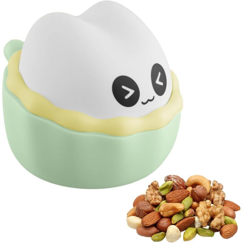 Snackbehälter für Kleinkinder, Silikon-Snackbehälter für Babys, auslaufsichere Aufbewahrungsbehälter für Snacks, Snackbecher mit Deckel, mikrowellen