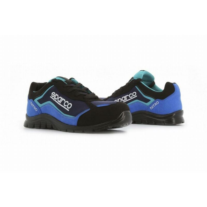 Nitro S24 Halbschuh S3 - Blau und Schwarz - Größe 38 - nitro 07522 nraz - 38 - Sparco