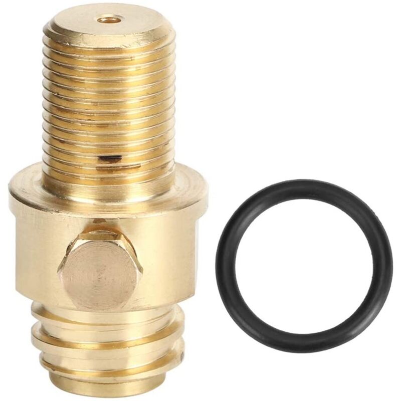 Tlily - Soda-Zylinderventil CO2-Nachfülladapter Konverter M18X1.5, Flaschen für Tanks