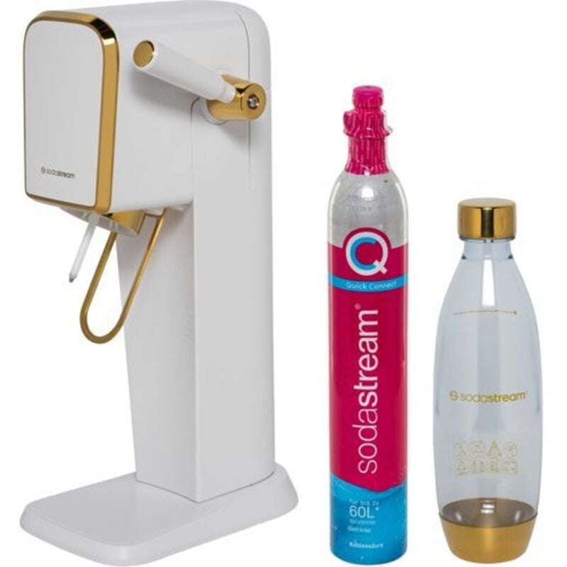 Art weiß/gold - Sodastream