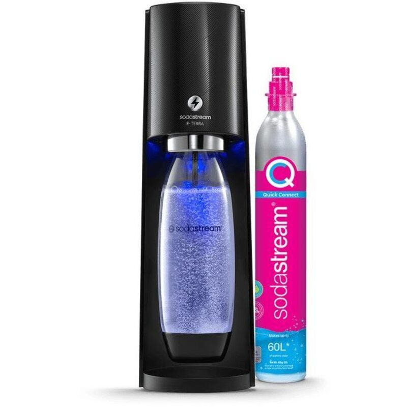 SodaStream E-Terra Metall, Kunststoff Schwarz