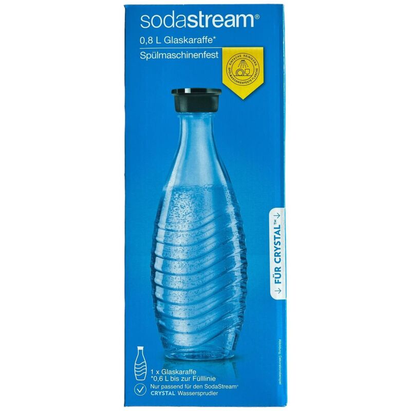 Glaskaraffe 0,6 Ltr., für Penguin- und Crystal-Sprudler - Sodastream