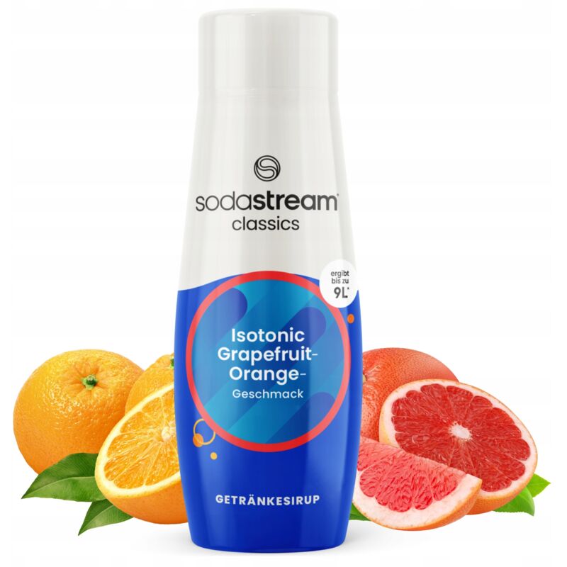 SodaStream Isotonischer Sirup Grapefruit-Orangen-Konzentrat 440 ML