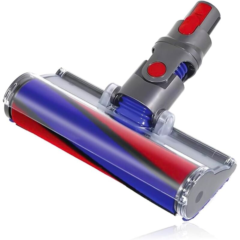 Soft Roller Bodenbürste - Zubehör für Dyson V8(SV10) V10(SV12) V11(SV14) V15 Staubsauger, elektrische Soft Roller Bürste für Hartböden